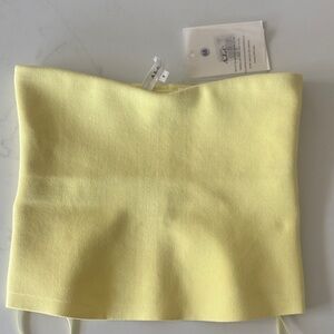 NWT A.L.C. Originally $195 Yellow Crop Top